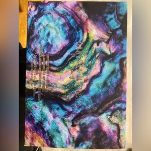 SOLD-Danessa Myricks Beauty Iridescent Blue and Purple Art